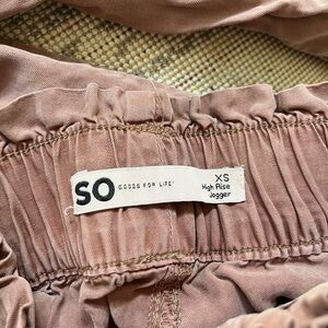 Pink joggers size xs women’s